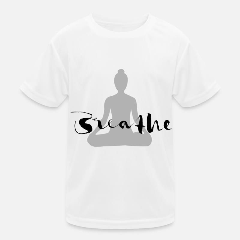 Yoga - Breath Kids Functional T-Shirt