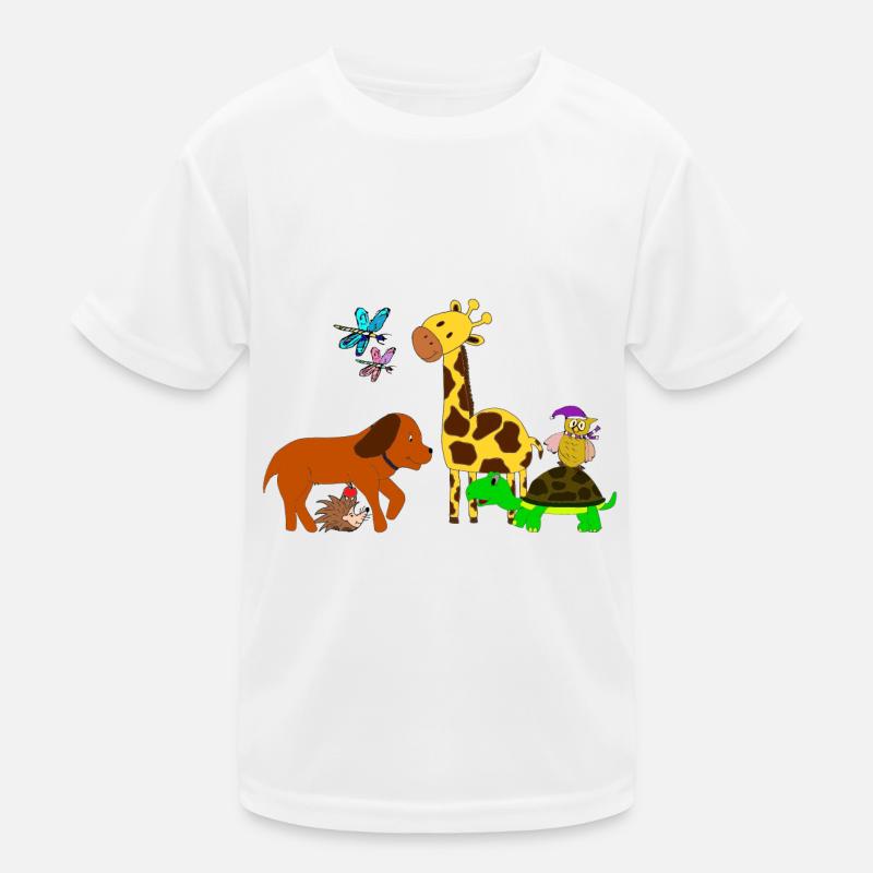 Konferenz der Tiere Kinder Funktions-T-Shirt