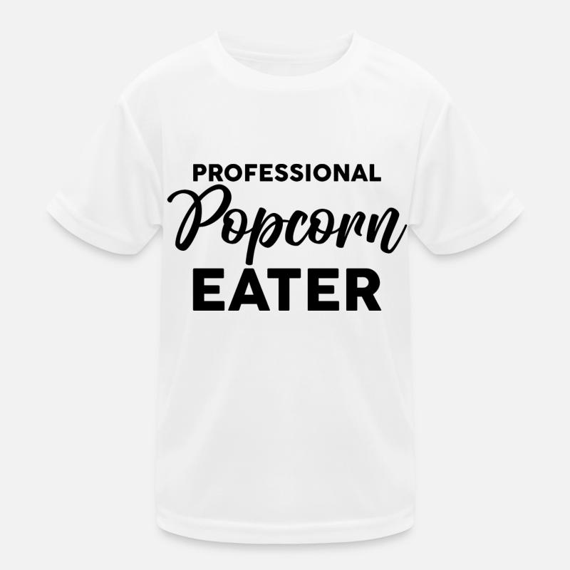 Professional Popcorn Eater 2 Kids Functional T-Shirt