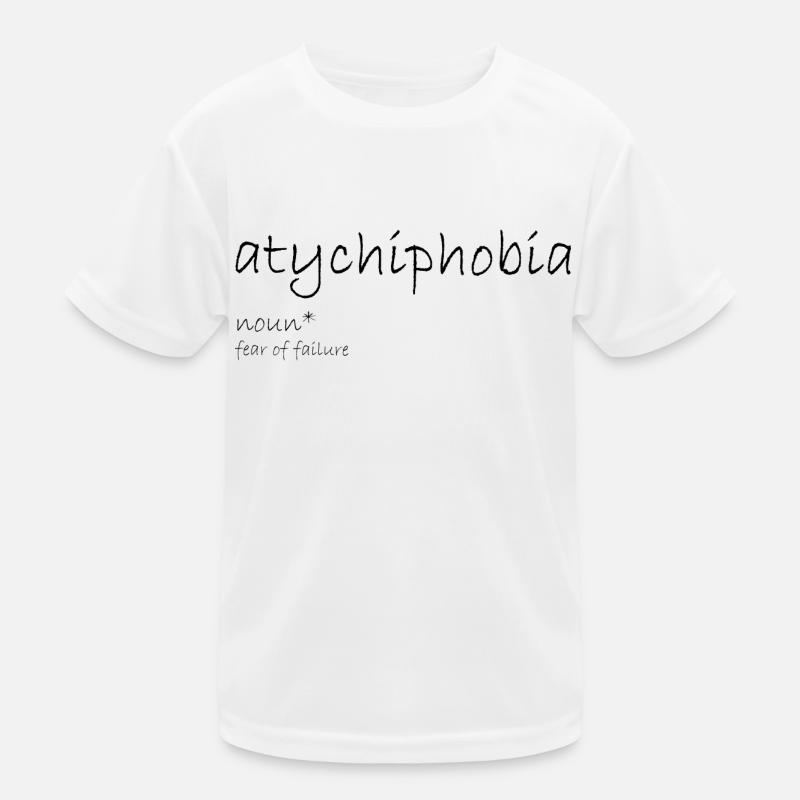 Atychiphobie Kinder Funktions-T-Shirt