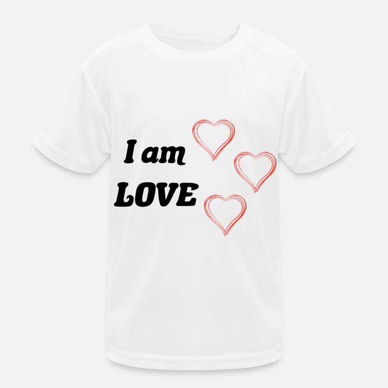 I am Love - Positive words Kids Functional T-Shirt