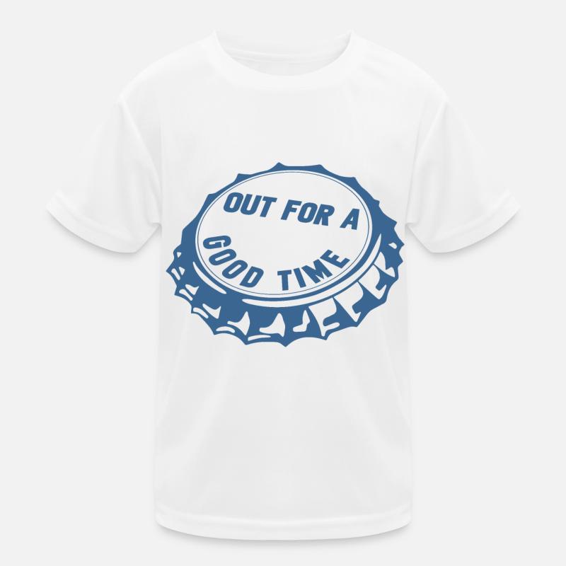out for a good time Kids Functional T-Shirt