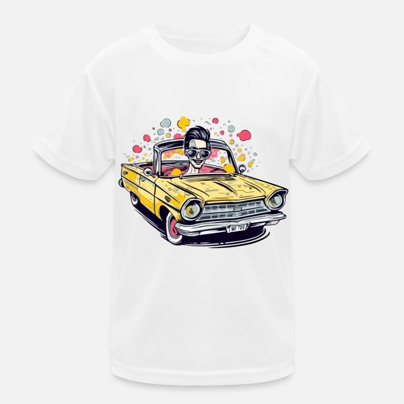 Eric en cabriolet T-shirt sport Enfant