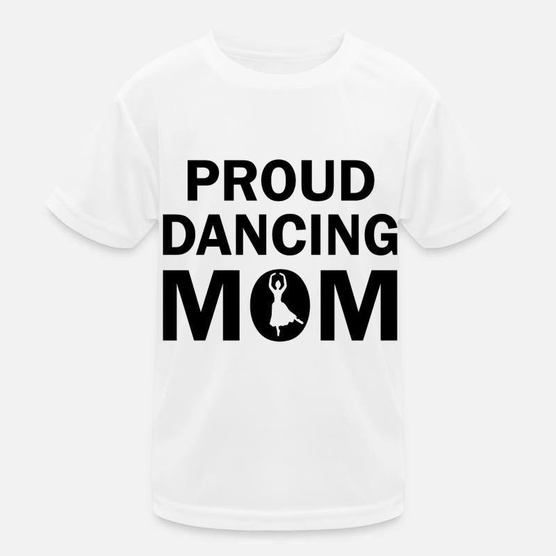 Dancing Dance Music Kids Functional T-Shirt
