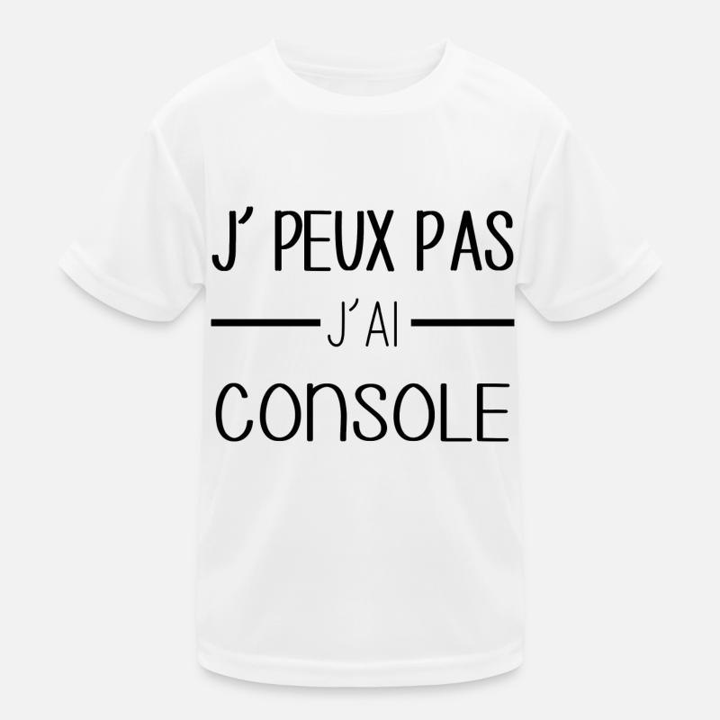 Console de jeux T-shirt sport Enfant
