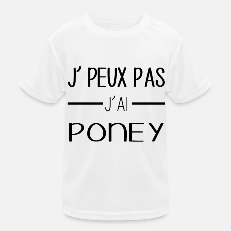 Poney T-shirt sport Enfant