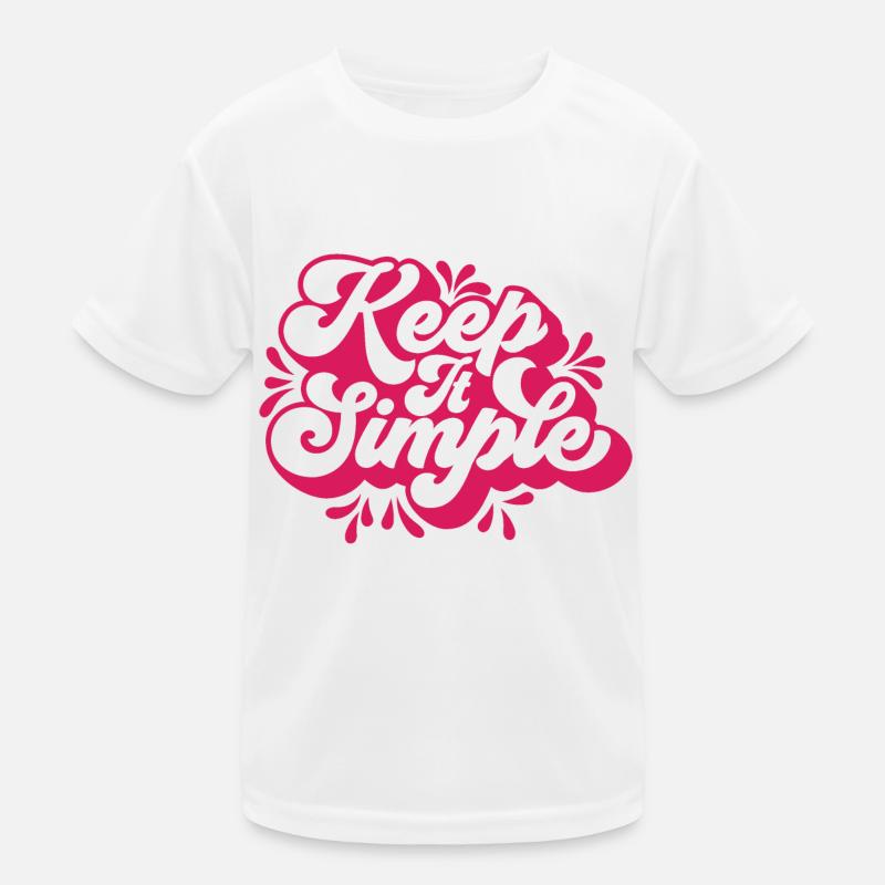 Keep it simple T-shirt sport Enfant