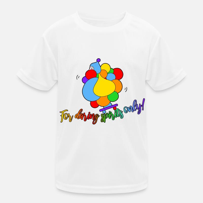 Skateboard rider Kids Functional T-Shirt