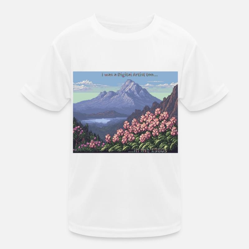Künstler/in 1980 Kinder Funktions-T-Shirt