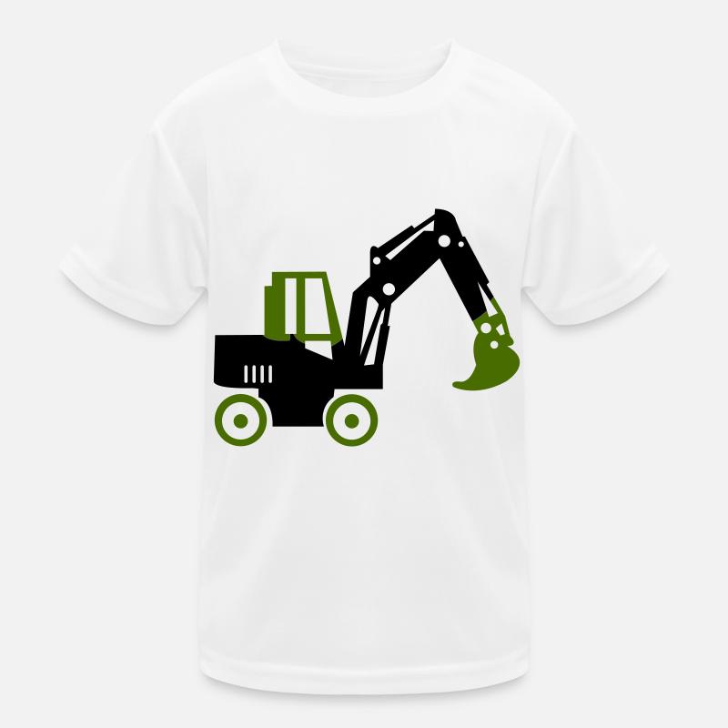bagger Kinder Funktions-T-Shirt