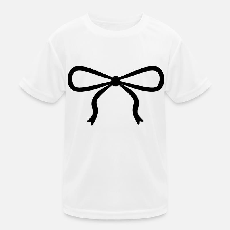black bow Kids Functional T-Shirt