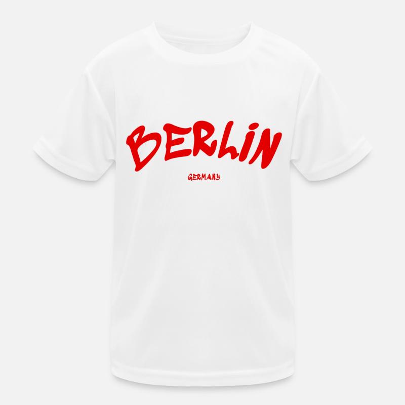 Berlin - Germany - Germany - Brandenburg Gate Kids Functional T-Shirt