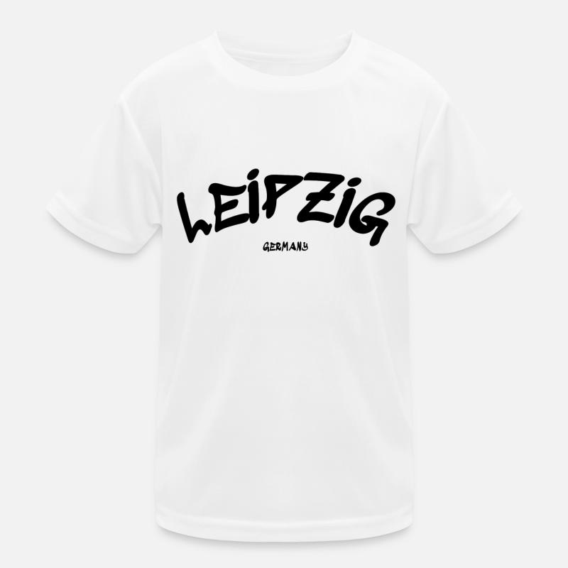 Leipzig - Deutschland - Germany - Sachsen Kinder Funktions-T-Shirt