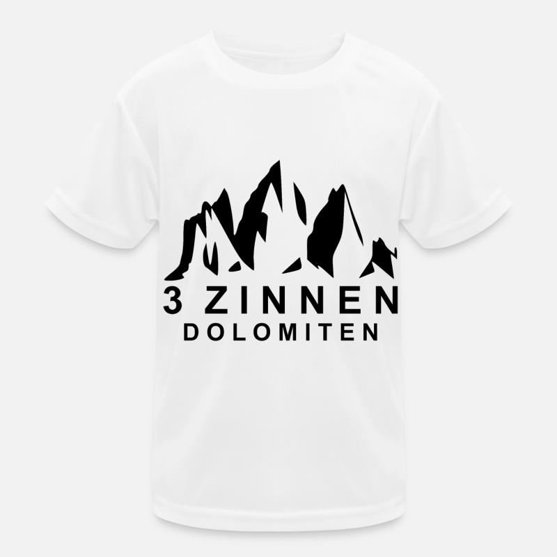 3 Peaks Dolomites Kids Functional T-Shirt