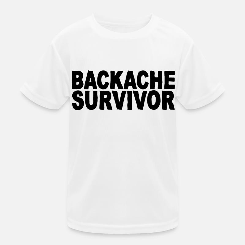 Survivant du mal de dos T-shirt sport Enfant