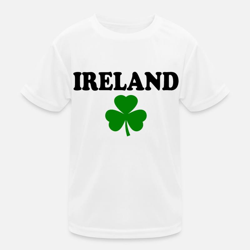Irland kleeblatt Kinder Funktions-T-Shirt