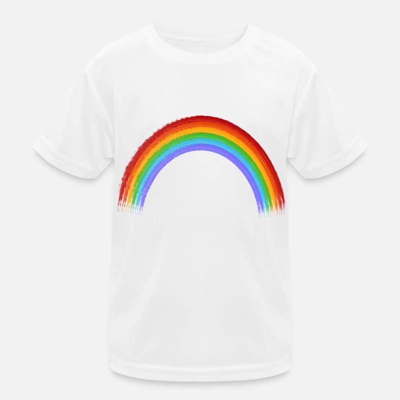 Gay Pride Regenbogen Kinder Funktions-T-Shirt