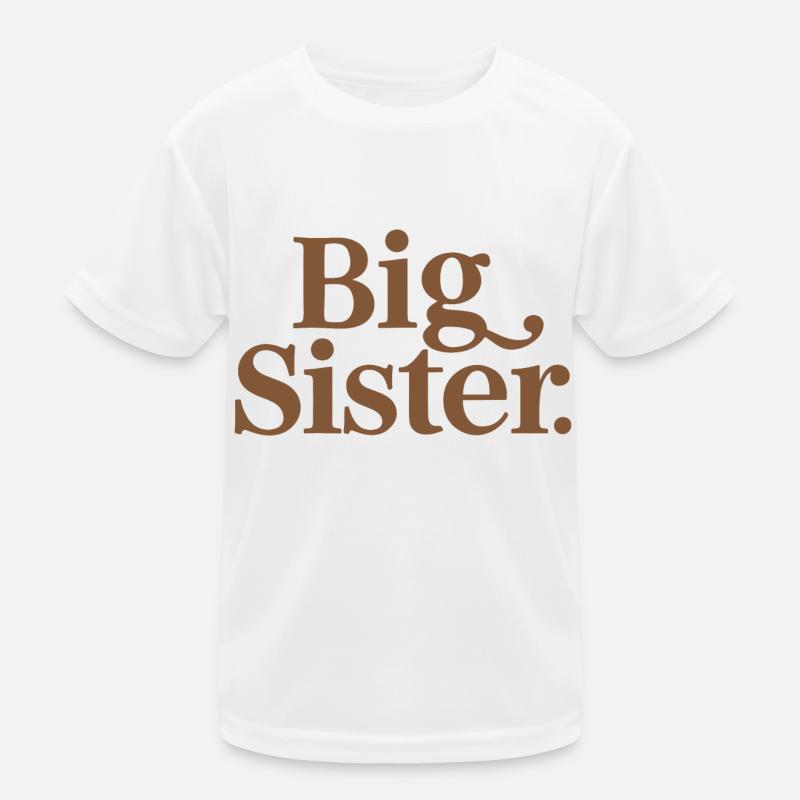 GROßE SCHWESTER Kinder Funktions-T-Shirt