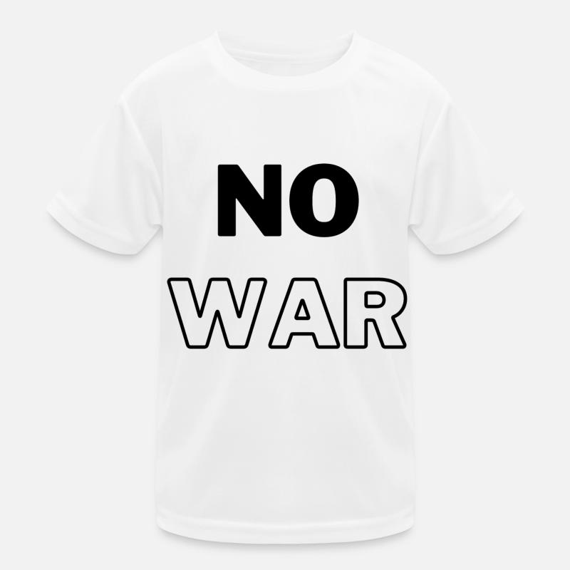 Pas de guerre T-shirt sport Enfant