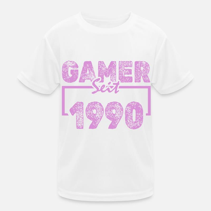 1990 Kinder Funktions-T-Shirt