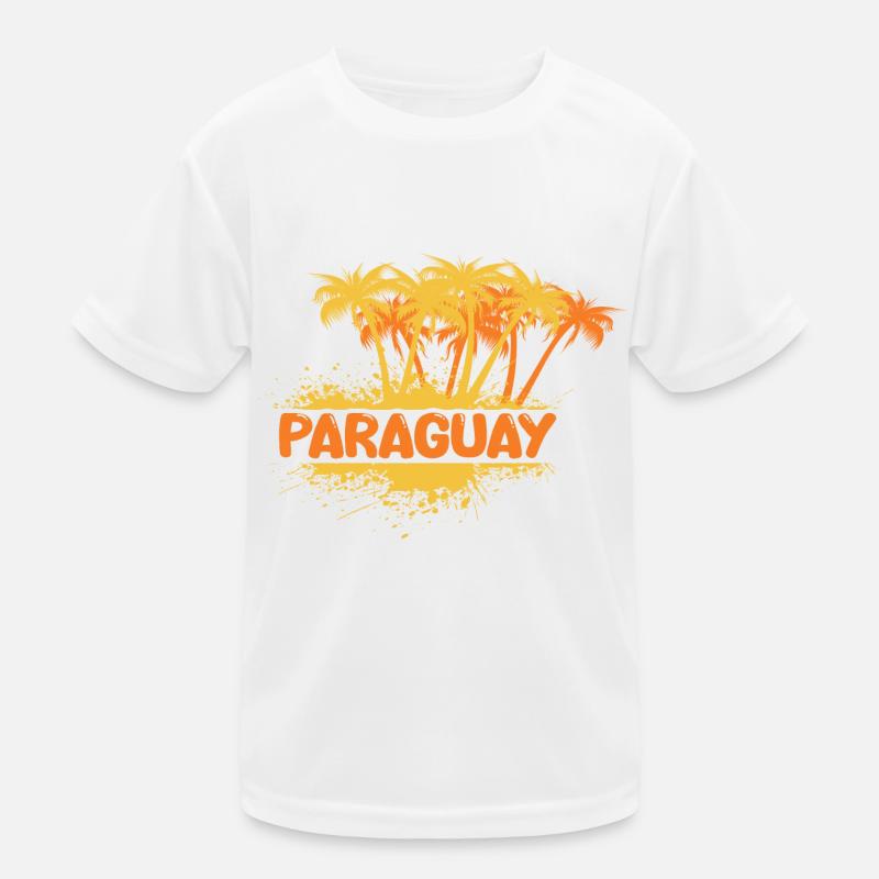 Paraguay Kinder Funktions-T-Shirt
