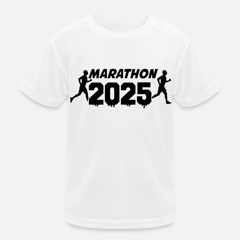 Marathon 2025 T-shirt sport Enfant