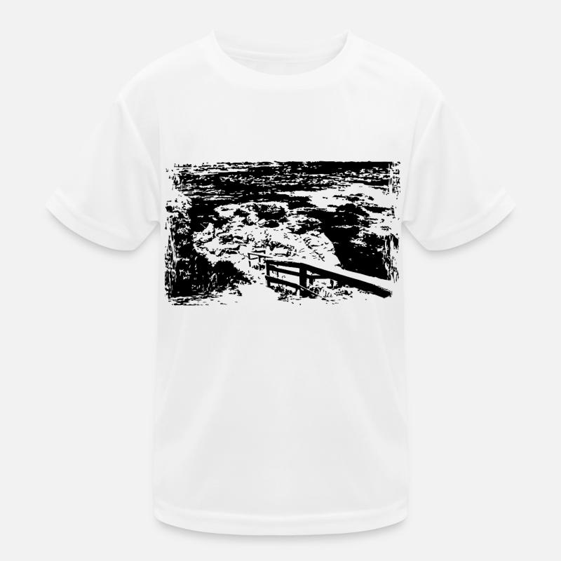 weg zum meer Kinder Funktions-T-Shirt