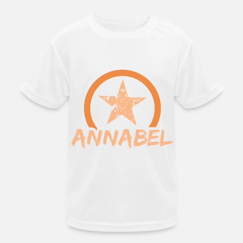 Annabel als Vorname Kinder Funktions-T-Shirt