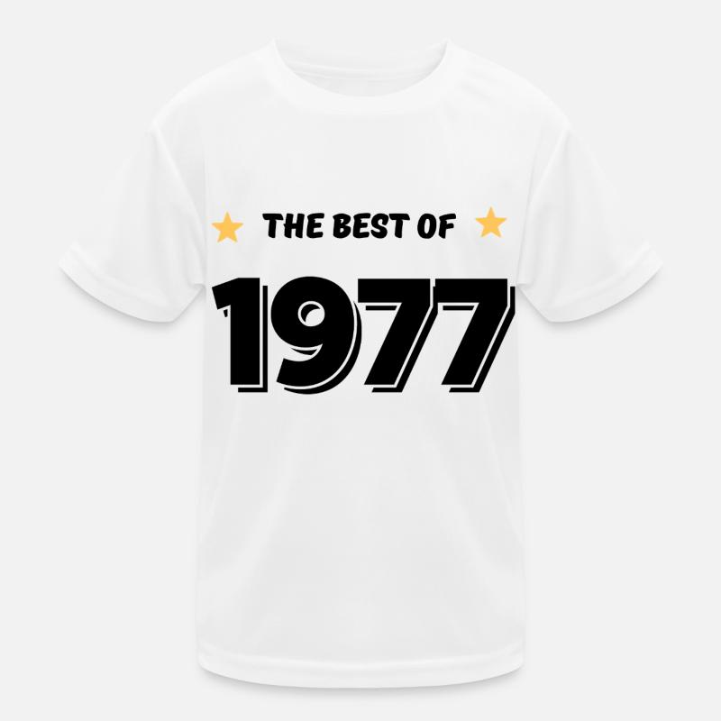 Das Beste von 1977 Kinder Funktions-T-Shirt