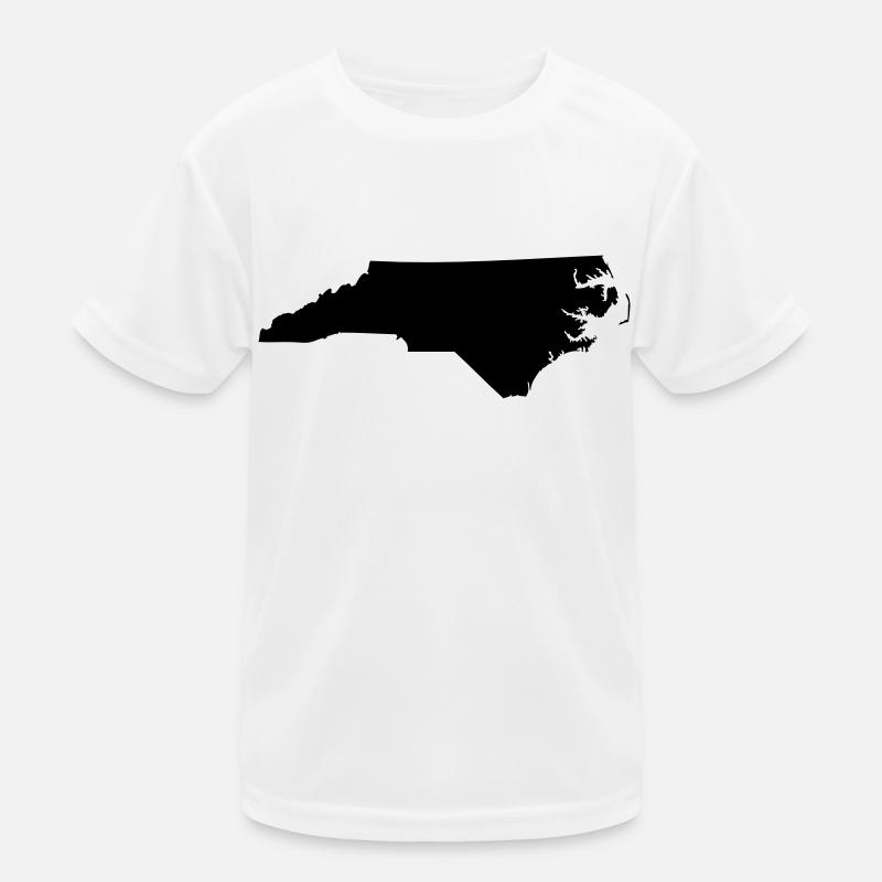 North Carolina Kinder Funktions-T-Shirt