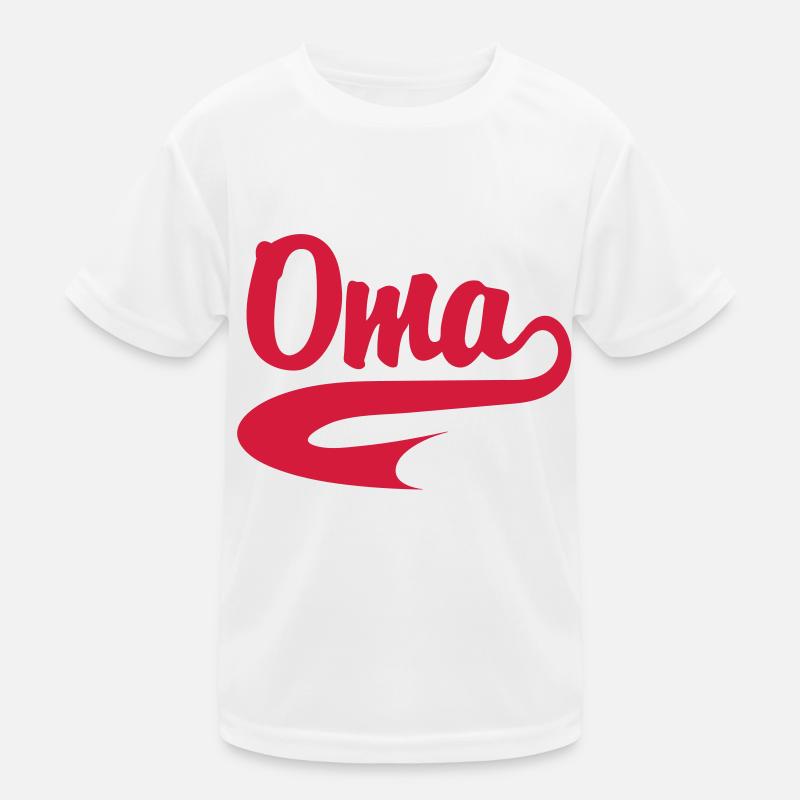 Oma Design Kinder Funktions-T-Shirt