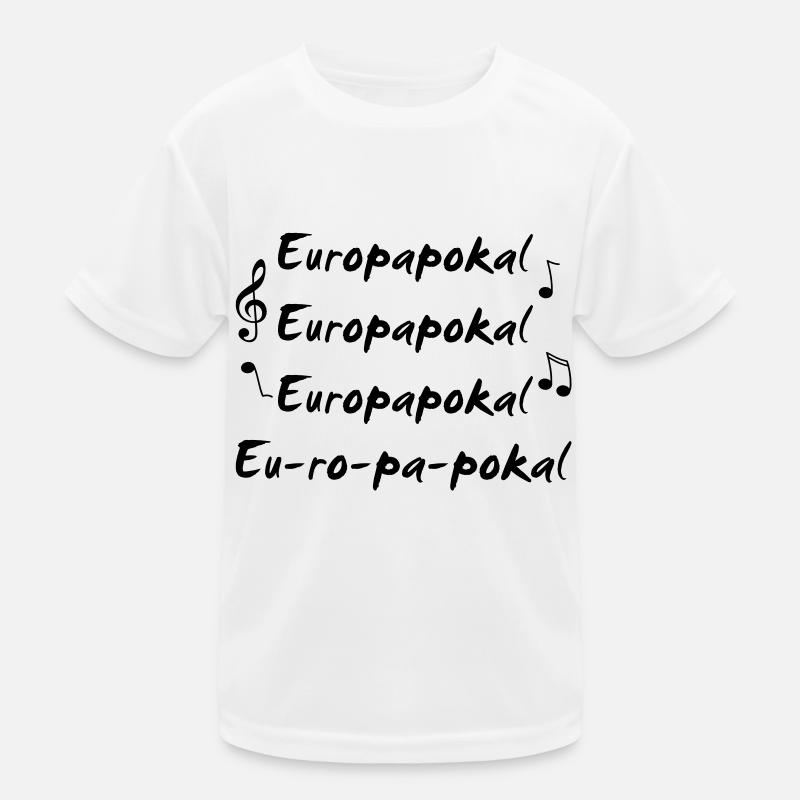 Monochrome Coupe d'Europe T-shirt sport Enfant