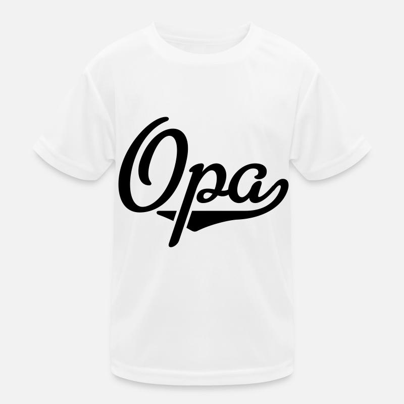 Opa Kinder Funktions-T-Shirt