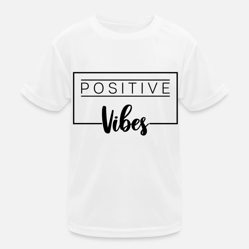 POSITIVE VIBES Kinder Funktions-T-Shirt