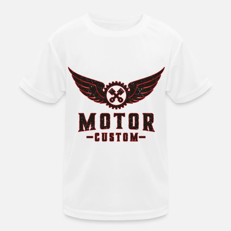 custom motor Kids Functional T-Shirt