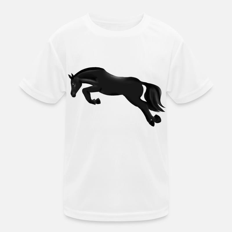 Cheval de saut T-shirt sport Enfant