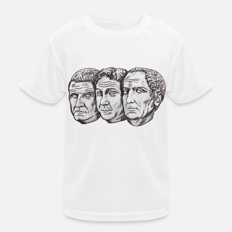 Triumvirat Cäsar Pompeius Crassus Kinder Funktions-T-Shirt