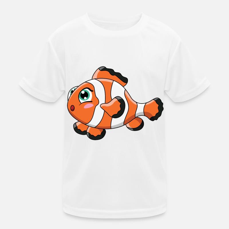 Poisson clown T-shirt sport Enfant