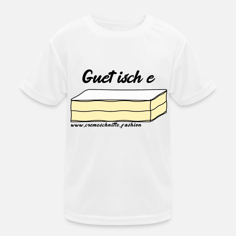 Guet isch e Cremeschnitte Kinder Funktions-T-Shirt