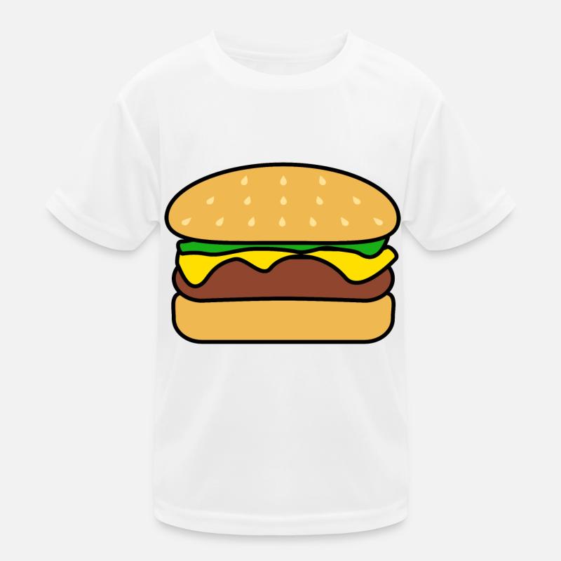 Burger Kinder Funktions-T-Shirt