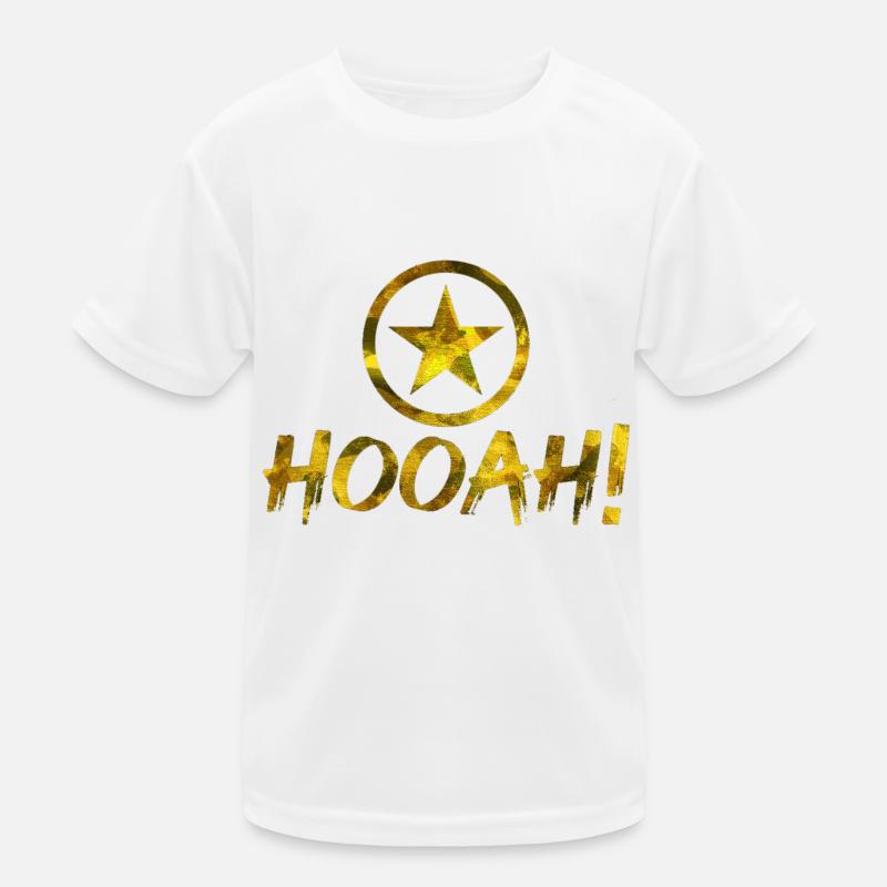 décalcomanie de l’armée T-shirt sport Enfant