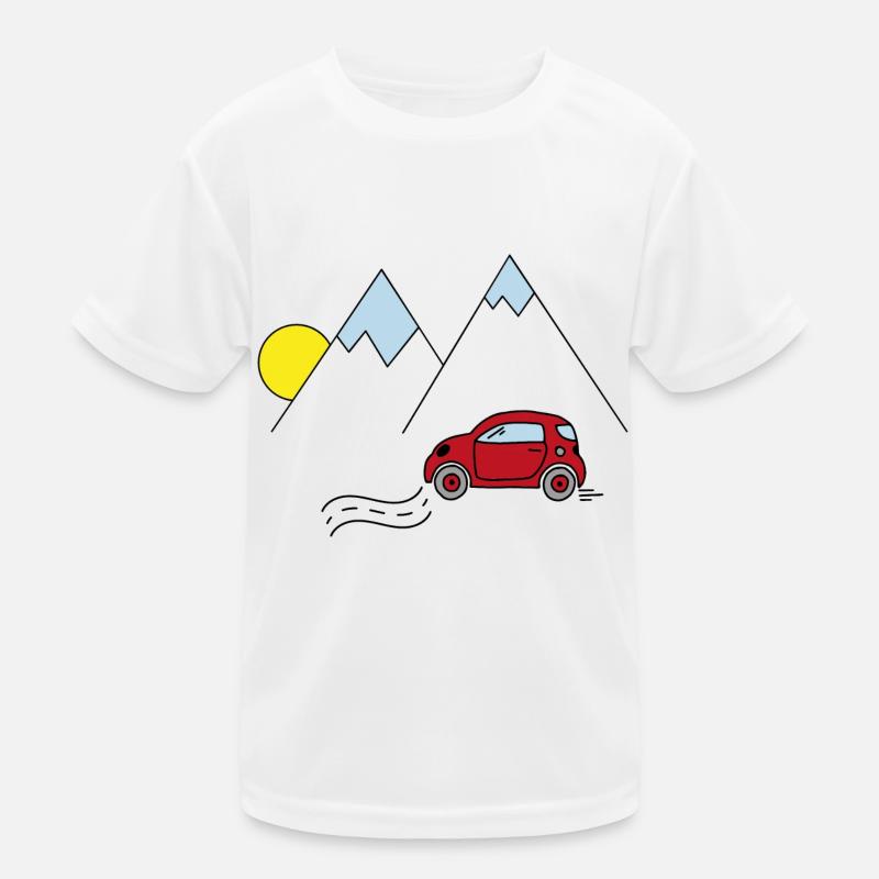 Car Kids Functional T-Shirt