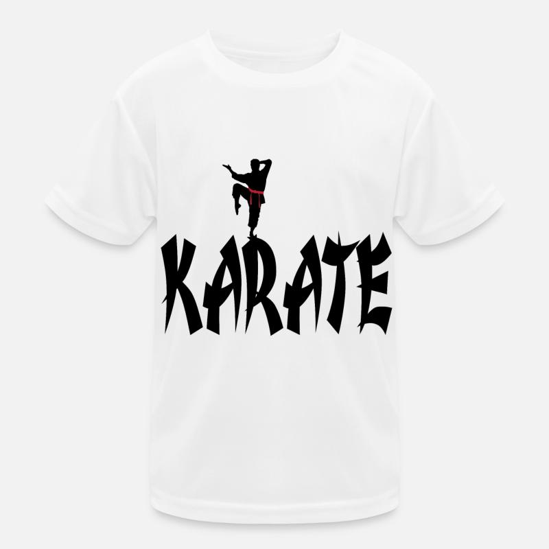 Karate Kinder Funktions-T-Shirt