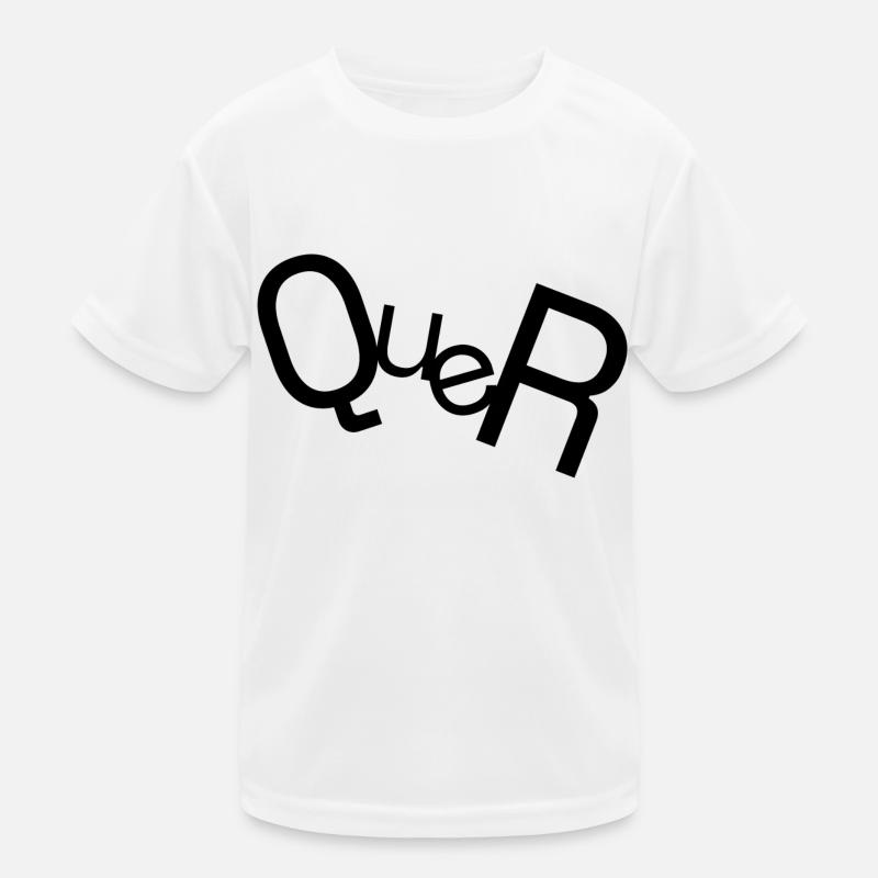QUER Kinder Funktions-T-Shirt