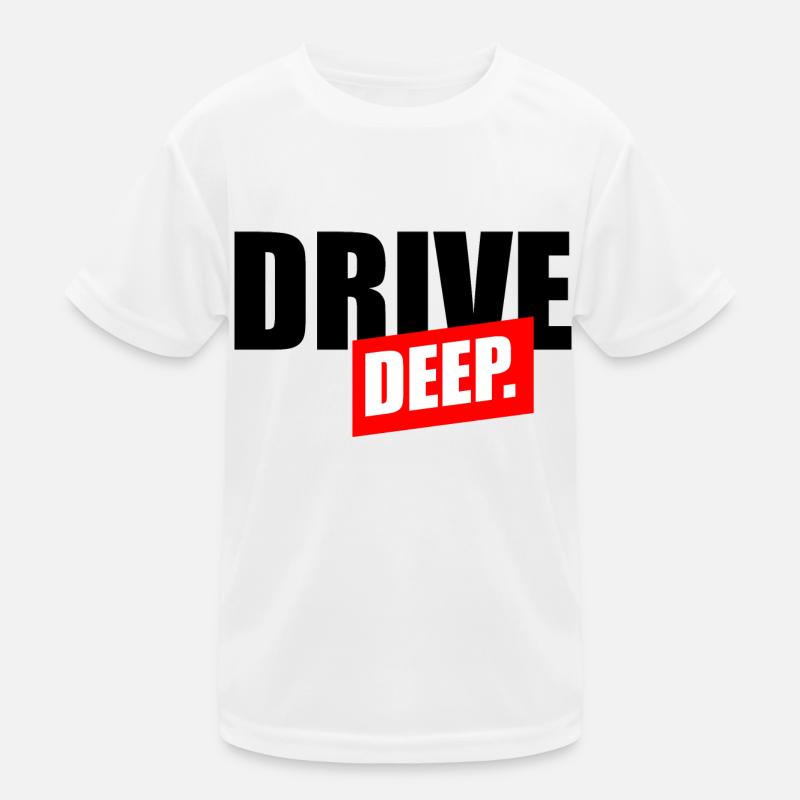Drive Deep Kinder Funktions-T-Shirt