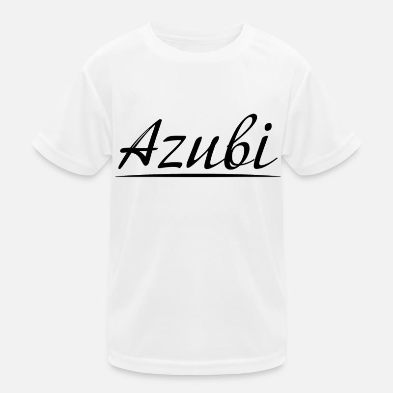 Azubi Tshirt 10 23 schwarz Kinder Funktions-T-Shirt