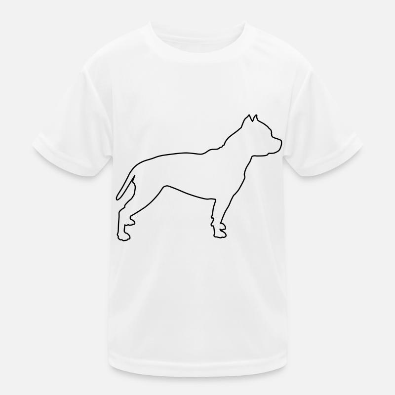 Pitbull Contours 1 Kids Functional T-Shirt