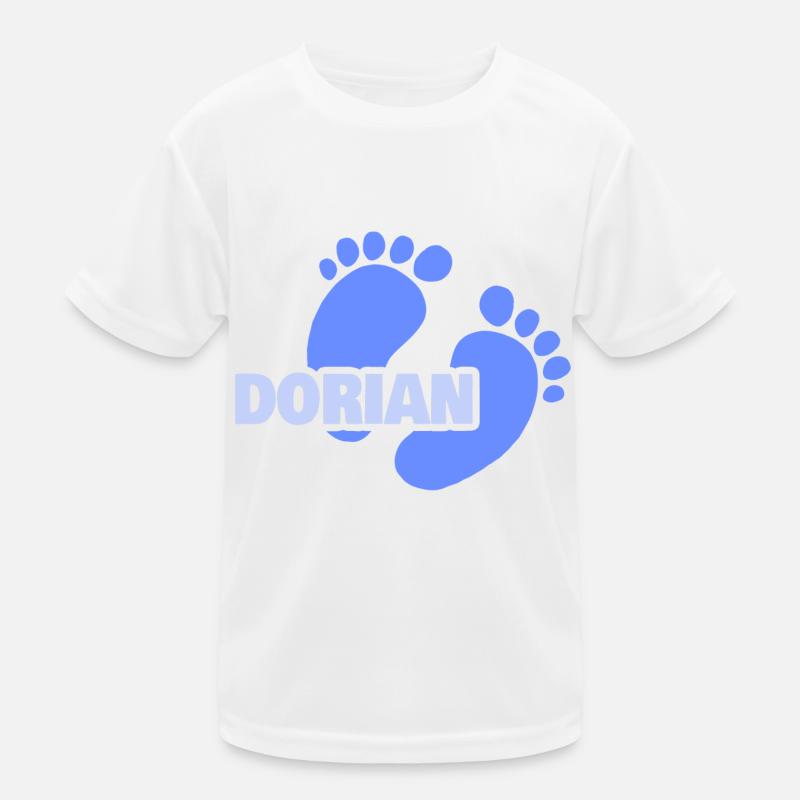Geburt Dorian Kinder Funktions-T-Shirt