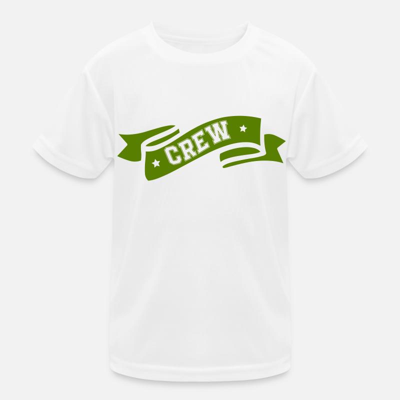 Crew Kinder Funktions-T-Shirt