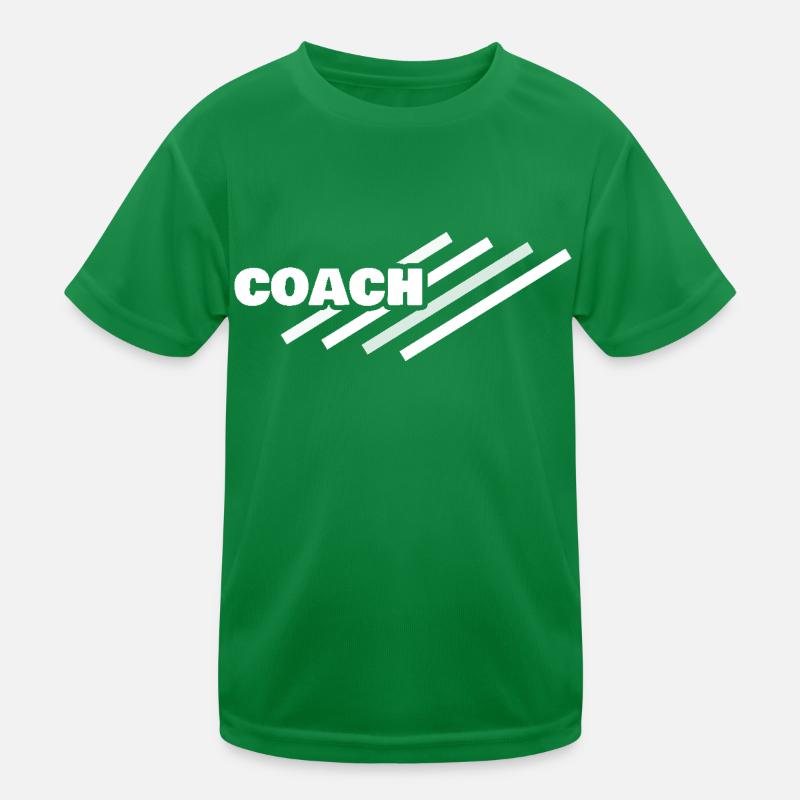 Coach als Arbeitsplatz Kinder Funktions-T-Shirt